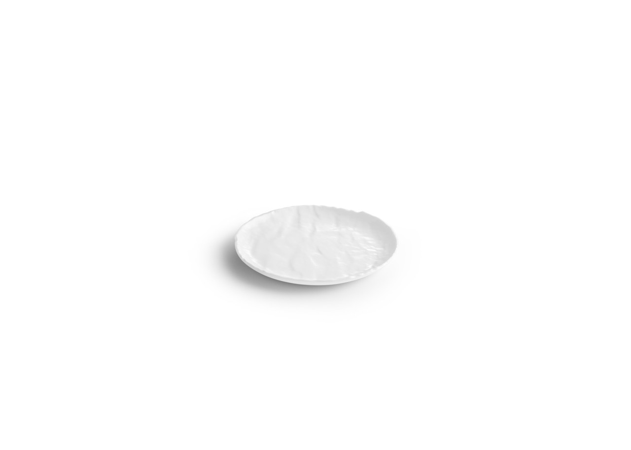 Тарілка кругла мілка 16см WHITE LIVELLI, фото 1