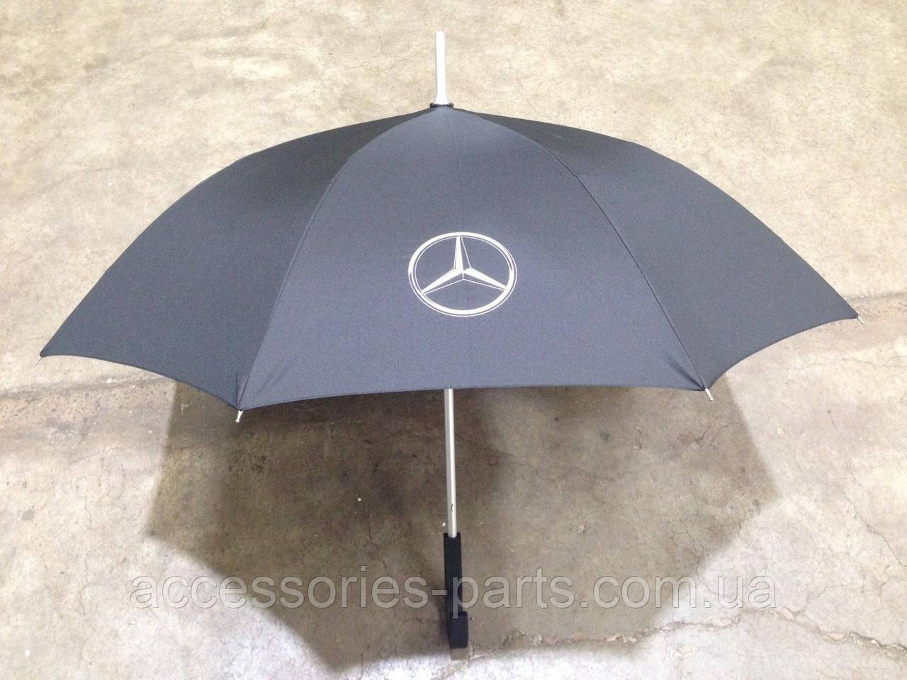 Парасолька тростина чорна 105 см Mercedes-Benz Новий Оригінальний, фото 1