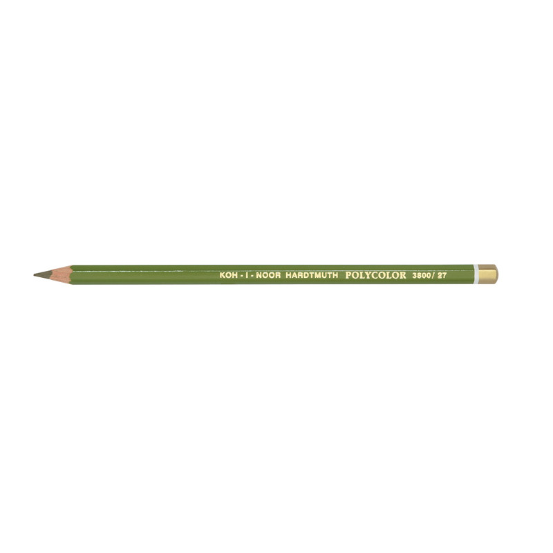 Олівці худож.POLYCOLOR olive green dark/олив.тим-зелений
