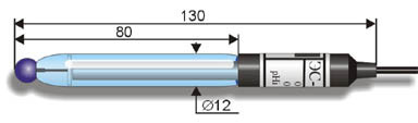 Промисловий рН-електрод ЕС-10602 (ЕСП-04-14)