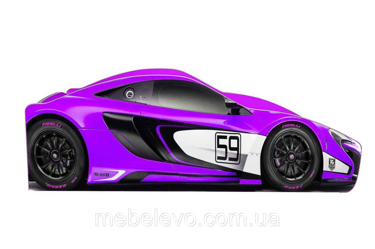 Кровать машинка Mclaren Б-0015 80х170 Бренд Viorina-Deko - фото 7 - id-p600123922