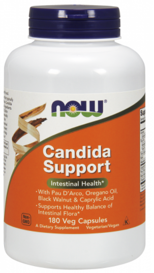 Засіб від молочниці і грибкових інфекцій Now Foods Candida Support 180 vcaps