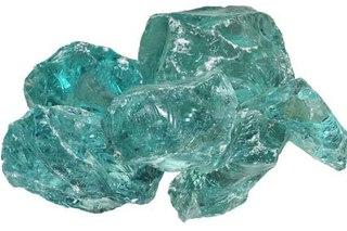 Декоративні камені скляні сині