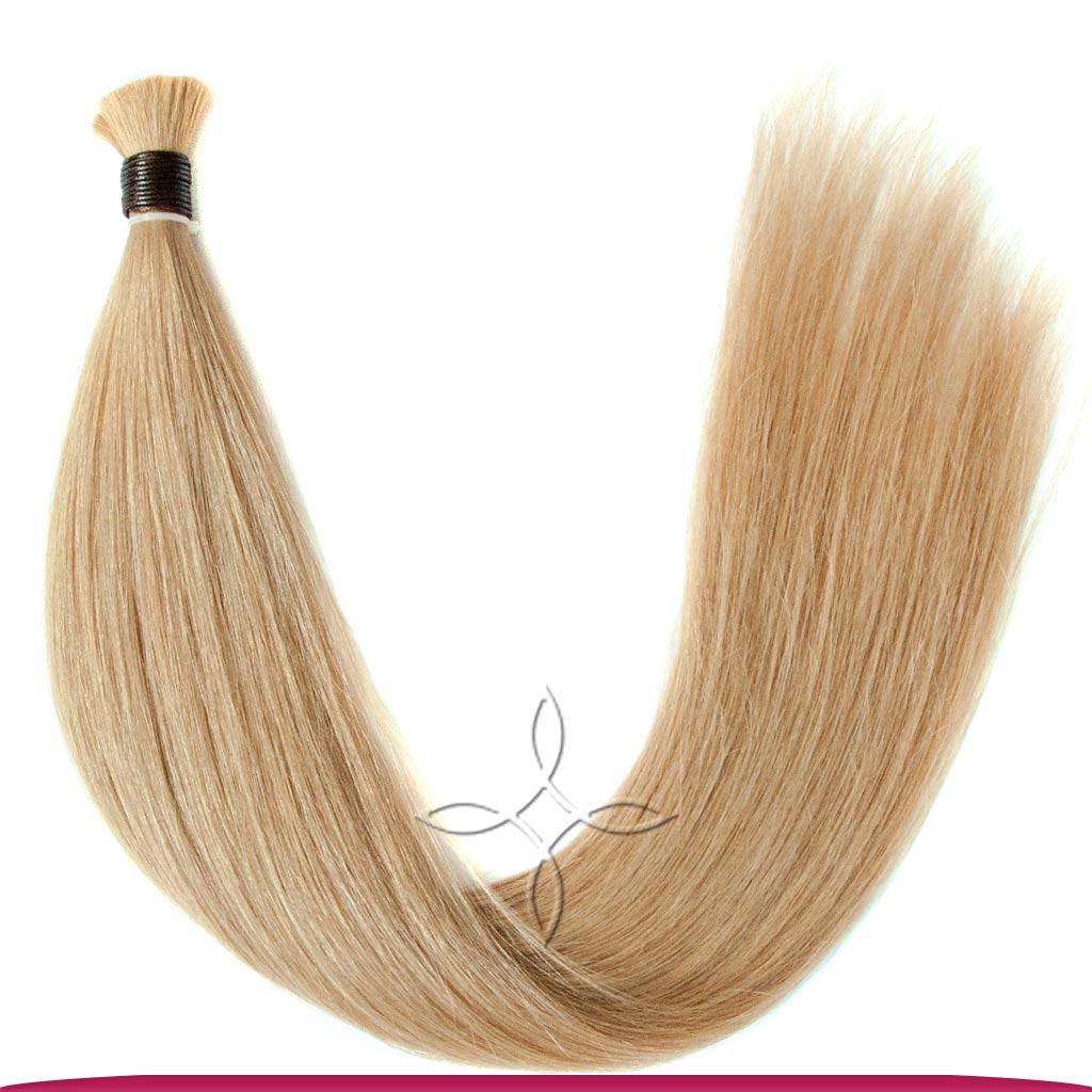 Купить Натуральные Славянские Волосы в Срезе 50 см 100 грамм, Светло ...