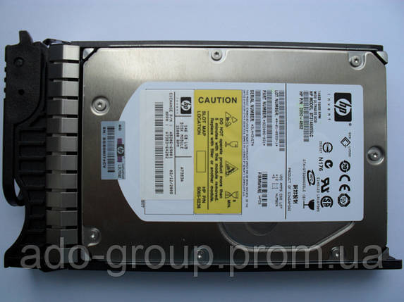 Жорсткий диск для сервера HP 146GB SCSI 15K U320 80pin 3.5" LFF HDD, фото 2