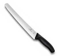 Удобный кухонный нож лезвие 26 см Victorinox SwissClassic Pastry 6.8633.26