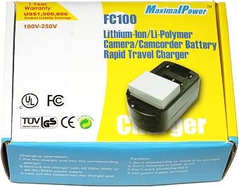 Универсальное зарядное устройство (MaximalPower FC-100) для Lithium-Ion батрей [Panasonic P-1642NT] - фото 4 - id-p600220397
