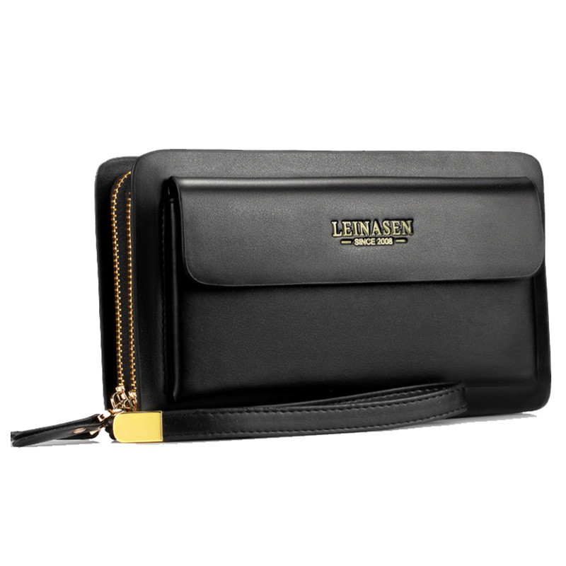 Сумка-катч-шумець чоловічий LEINASEN (чорний), фото 1