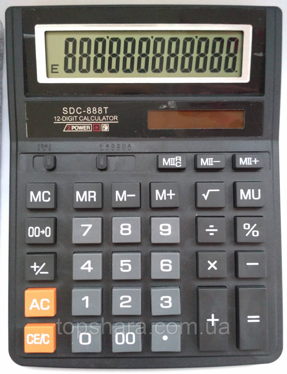 Калькулятор електронний SDS 888T 12 розрядний