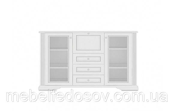Комод 2W3S1B Вайт/White (Гербор/Gerbor) 1610х450х1195 мм, фото 1