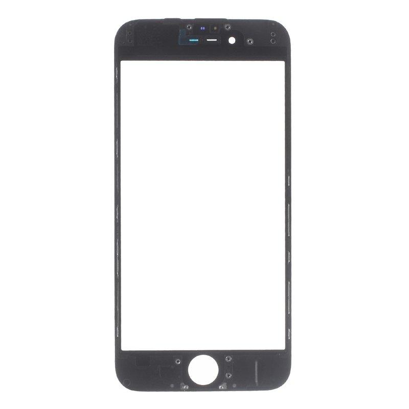Стекло дисплея iPhone 6 (4.7) айфон , цвет черный , с OCA пленкой и рамкой - фото 3 - id-p564138234