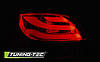 Ліхтарі задні тюнінг оптика стопи Peugeot 206 червоно-тоновані, фото 2