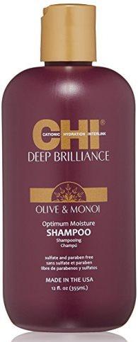 Шампунь для пошкодженого волосся CHI Deep Brilliance Olive&Monoi Optimum Moisture Shampoo 350 мл