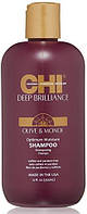 Шампунь для пошкодженого волосся CHI Deep Brilliance Olive&Monoi Optimum Moisture Shampoo 350 мл