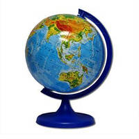 Глобус 220мм. фізичний