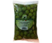 Оливки зелені в розсолі Olive verdi dolci Prima Voglia, пакет 500 г.