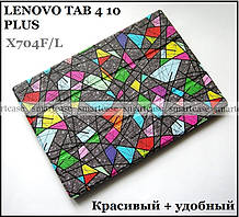 Mozaika TFC ультратонкий чохол книжка Lenovo Tab 4 10 Plus TB-X704F X704L зі смарт-обкладинкою Мозаїка