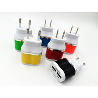 Адаптер заряджання 220V на 2 USB XKY-018 030