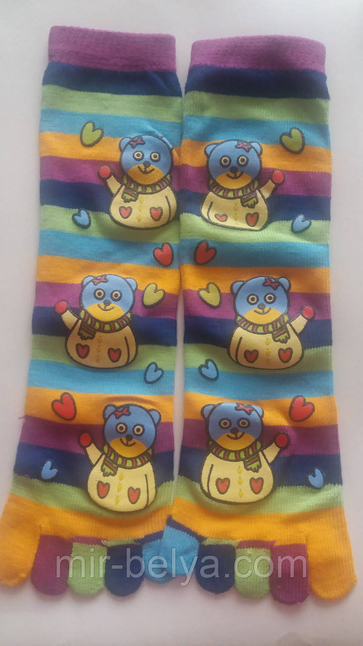 Жіночі шкарпетки з пальчиками шкарпетки з пальцями, фото 1