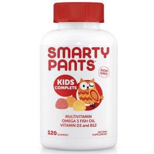 Дитячі вітаміни + омега-3, 120 мармеладок  Smarty Pants USA