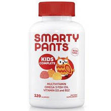 Дитячі вітаміни + омега-3, 120 мармеладок  Smarty Pants USA