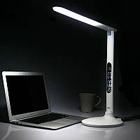 Светодиодная настольная лампа с часами, термометром, календарем, фото 1