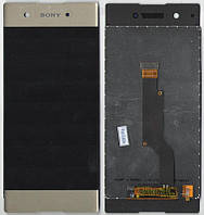 Дисплей + сенсор Sony G3112 Xperia XA1 Duall, G3116, G3121, G3125 Золотой original