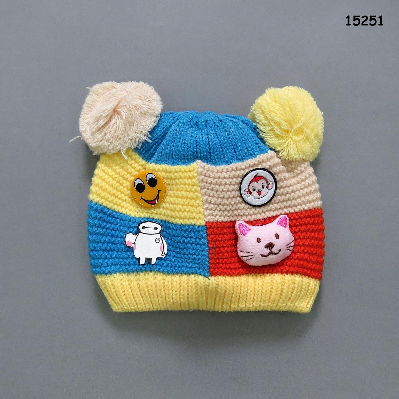 Зимняя шапка для мальчика. 40-46 см - фото 1 - id-p77139902