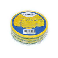 Изолента ПВХ 20м желт/зел АСКО