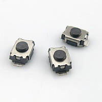 Кнопка тактовая 3 * 4 * 2 мм 2pin DIP SMD микропереключатель телефон сигнализация брелок remote control Tactil