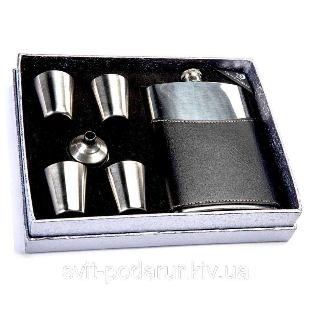 Фляга для алкоголю з рюмками TZ-10, фото 1