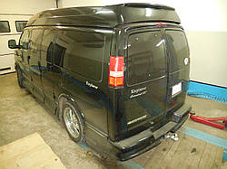 Швидкознімний фаркоп під квадрат вставку (ТСУ, тягово-зчіпний пристрій) CHEVROLET EXPRESS (Шевроле Експрес