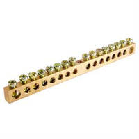 Шина 6х9мм 16/1 (16 груп, кріплення по центру) ІЕК