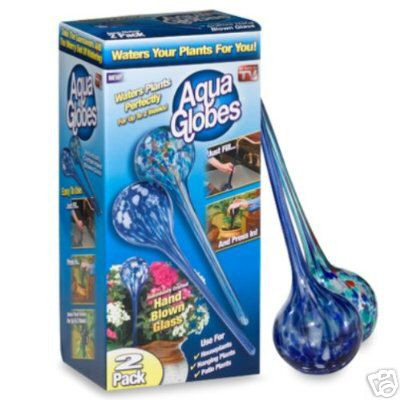 Кулі для поливу квітів Aqua Globes (2 шт.) - автополив для кімнатних квітів