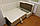 М'які меблі для невеликої кухні (Біла), фото 3