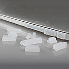 Заглушки портів для MacBook силіконові пилозахисні 12 шт., фото 8
