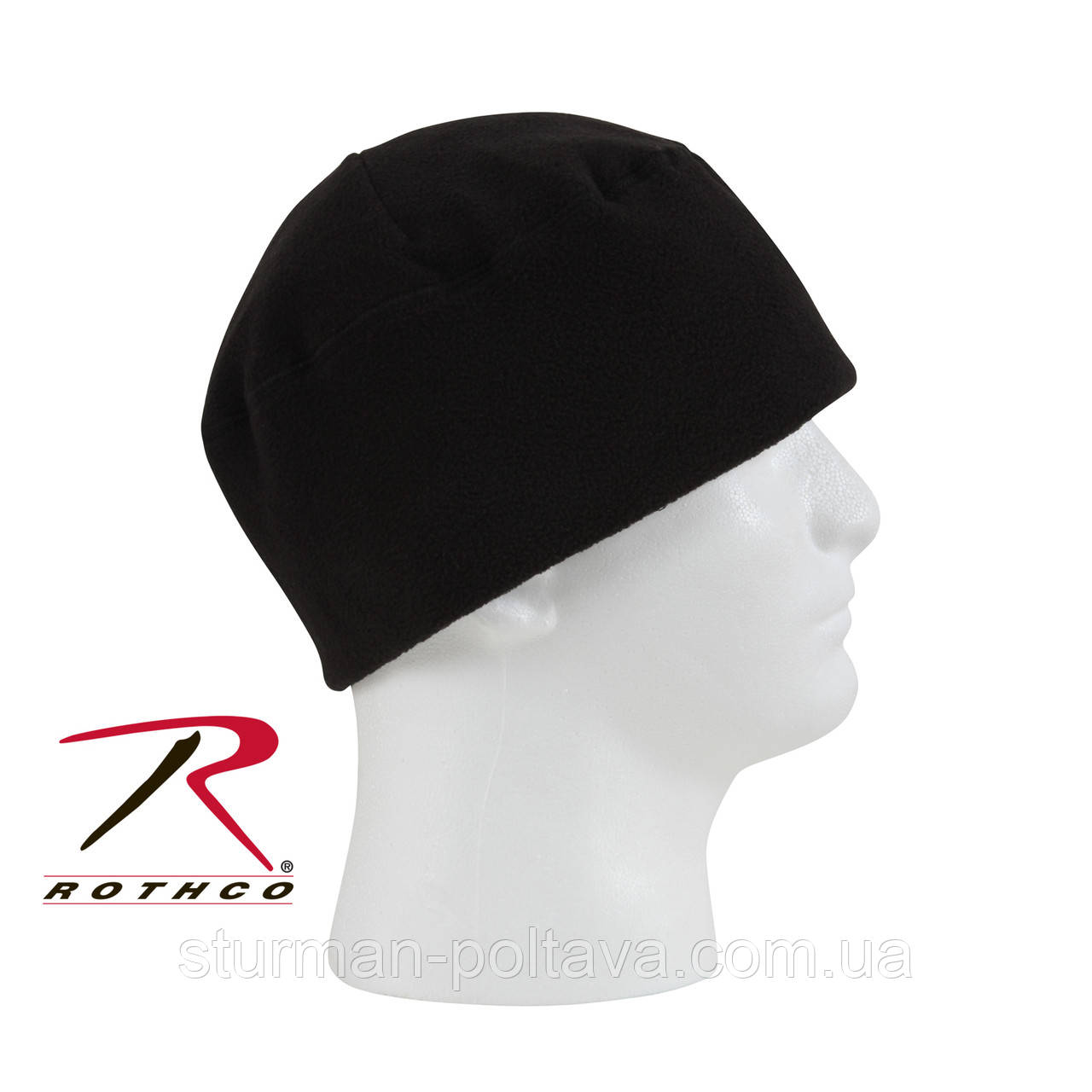 Шапка мікро -флісова легка Polar Fleece Watch Cap Rothco USA розмір 59-60
