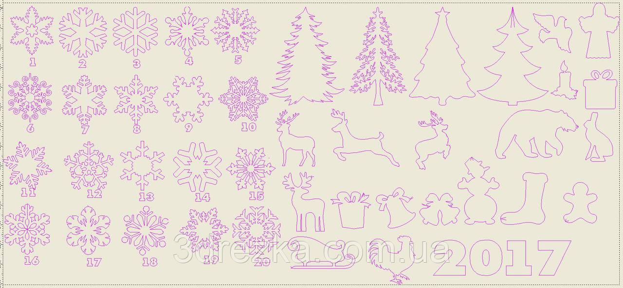 Сніжинки на Новий рік, фото 1