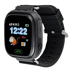 Дитячі розумні годинник Q90 з GPS трекером і функцією телефону - Black