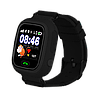 Дитячі розумні годинник Q90 з GPS трекером і функцією телефону - Black, фото 5