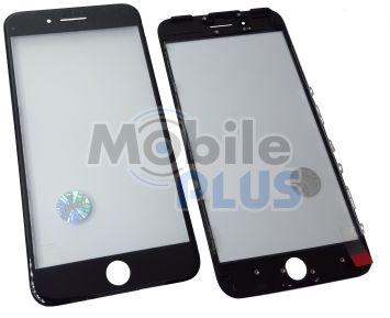 Скло для переклеювання дисплея Apple iPhone 7 Plus c рамкою і OCA плівкою Black