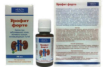 Урофіт Форте — краплі від болів у нирках, сечового міхура, mebelime