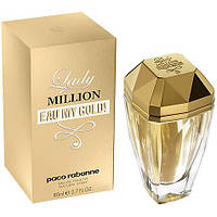 Жіноча туалетна вода 80мл Paco Rabanne Lady Million Eau My Gold EDT