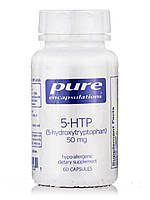 5-HTP (5-Гідроксітріптофан) 5-HTP (5-Hydroxytryptophan), Pure Encapsulations, 50 мг 60 капсул