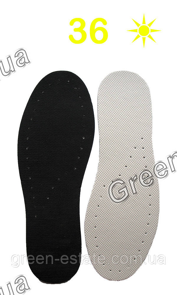 Устілка спортивна чорна 36