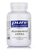 Ресвератрол Экстра, Resveratrol EXTRA, Pure Encapsulations, 120 капсул