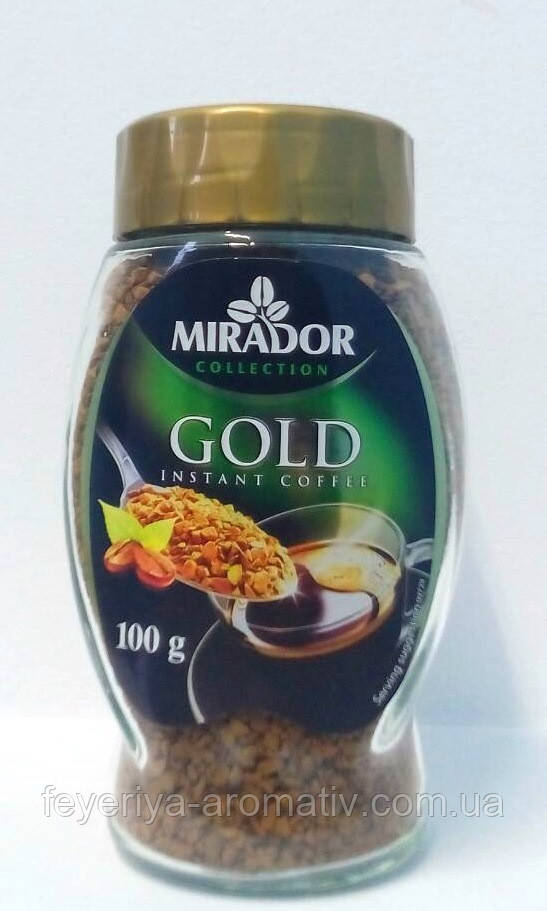 Кава розчинна Mirador Gold Instant Coffee, 100гр. (Німеччина)