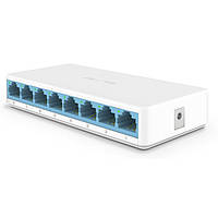 Комутатор Mercury S108C 8 портів Ethernet 10/100 Мбіт/сек, BOX Q200