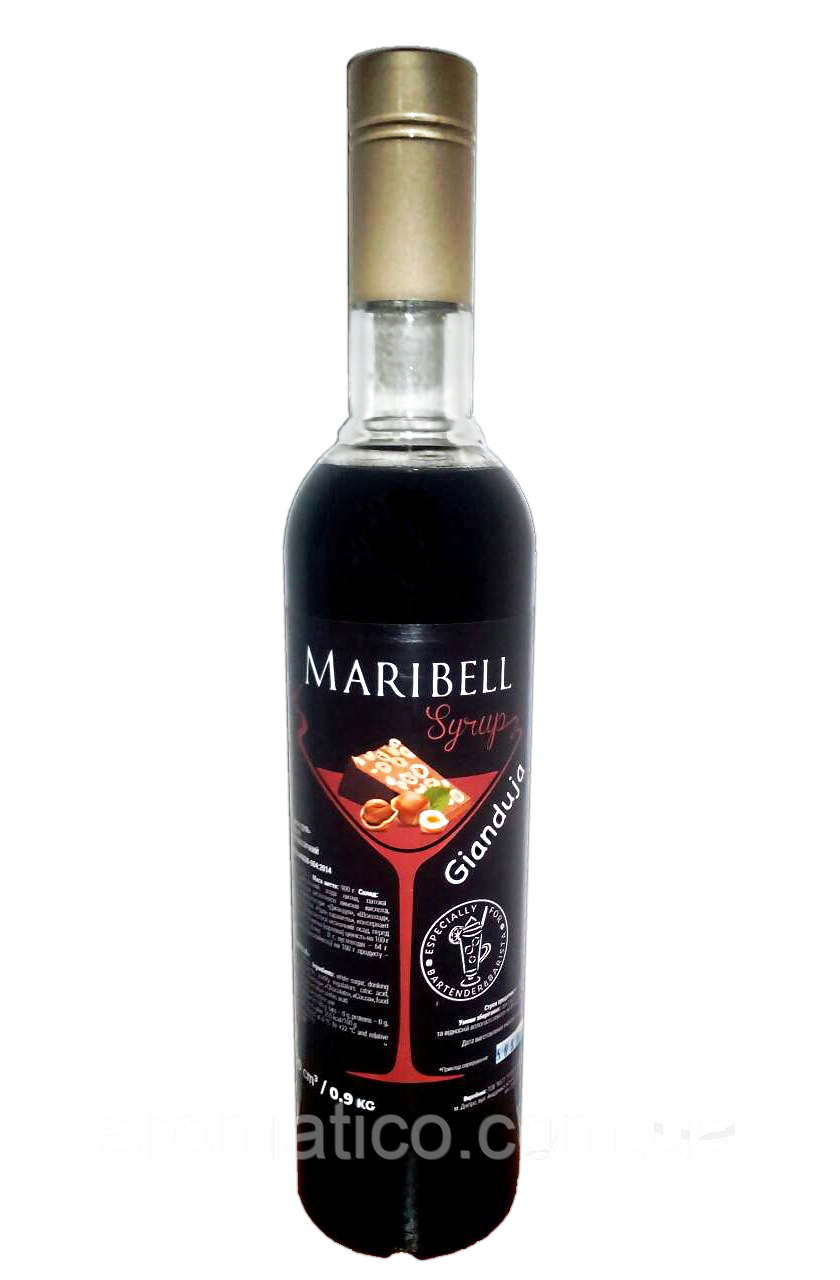 Сироп ТМ Maribell Джандуя 0,7л