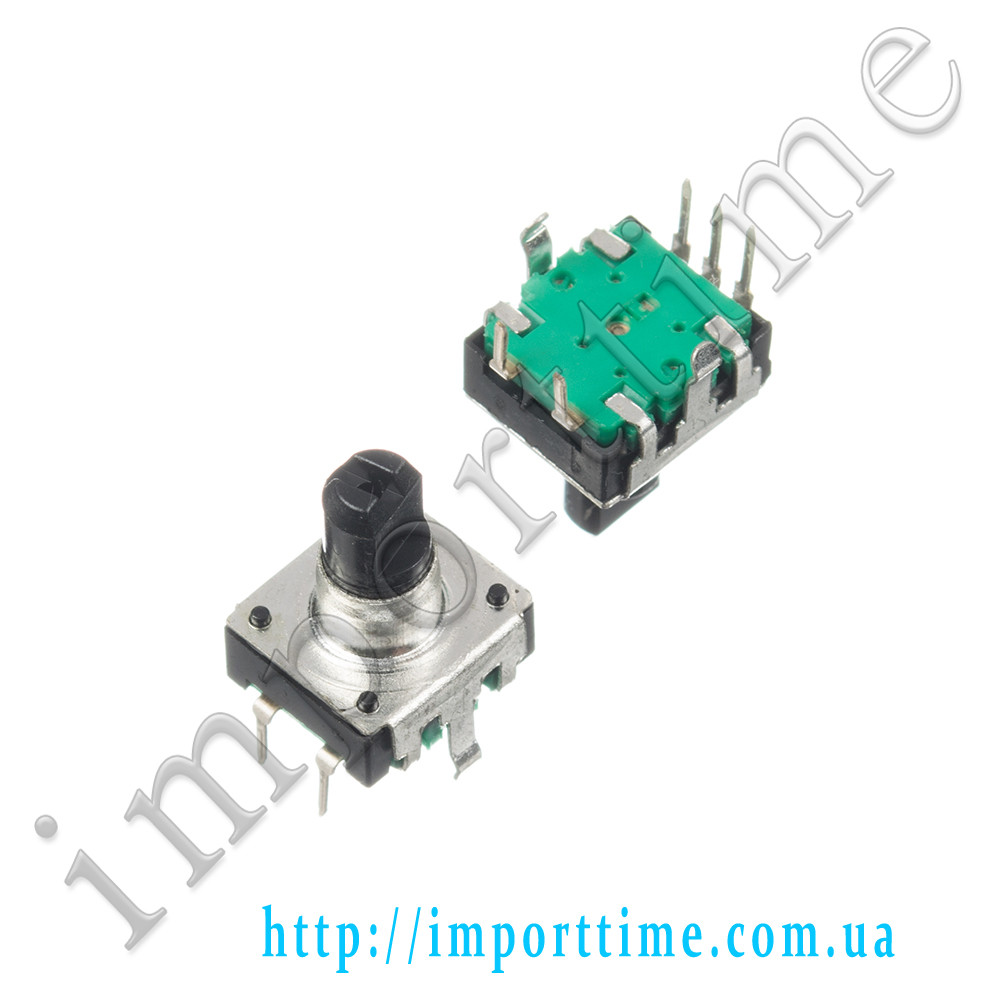Енкодер 2pin+3pin 10mm пластмасова ручка